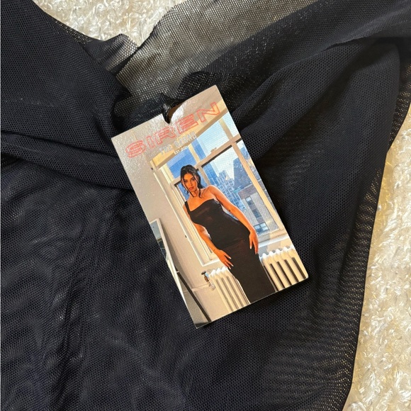 Sheer top and skirt set - Picture 6 of 8